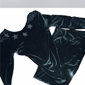 Victoria's Secret Velvet Bodysuit